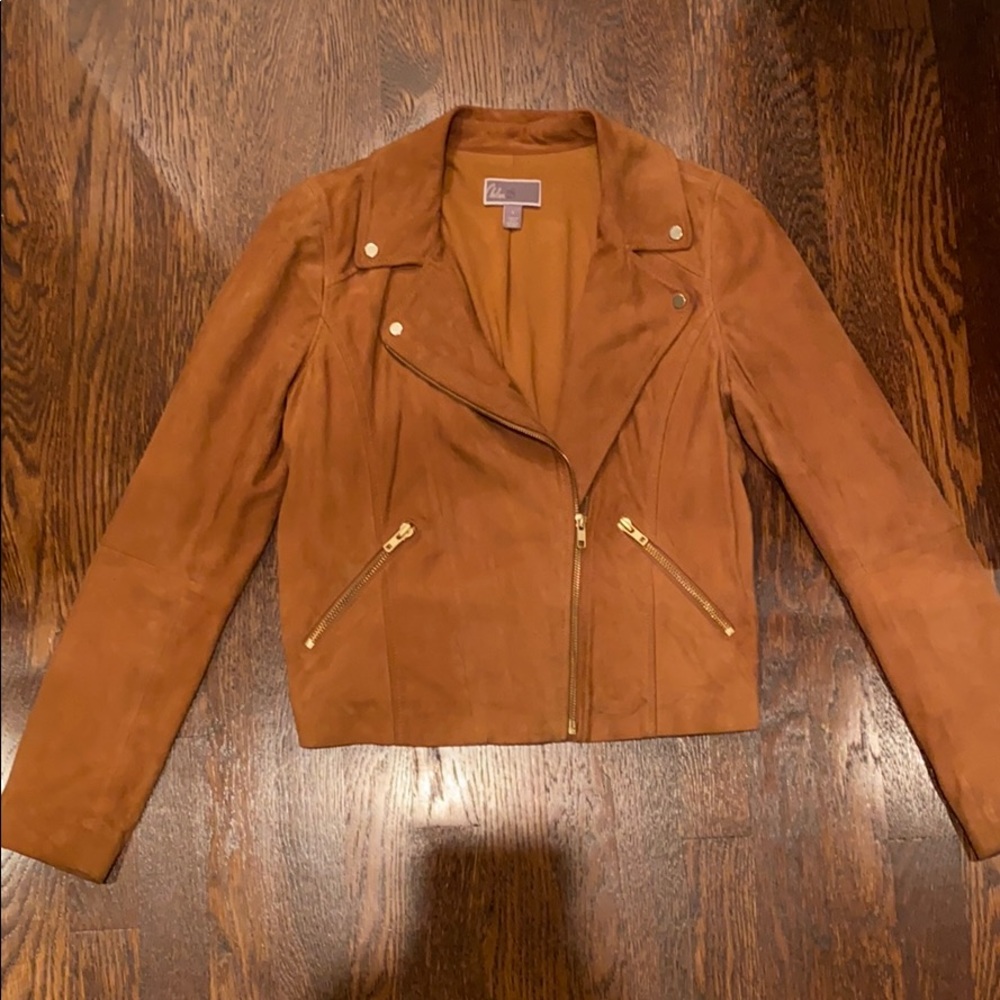 Chelsea28 Suede Moto Jacket